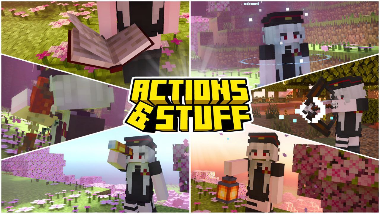 Ресурс пак actions stuff. Ресурс пак actions stuff
