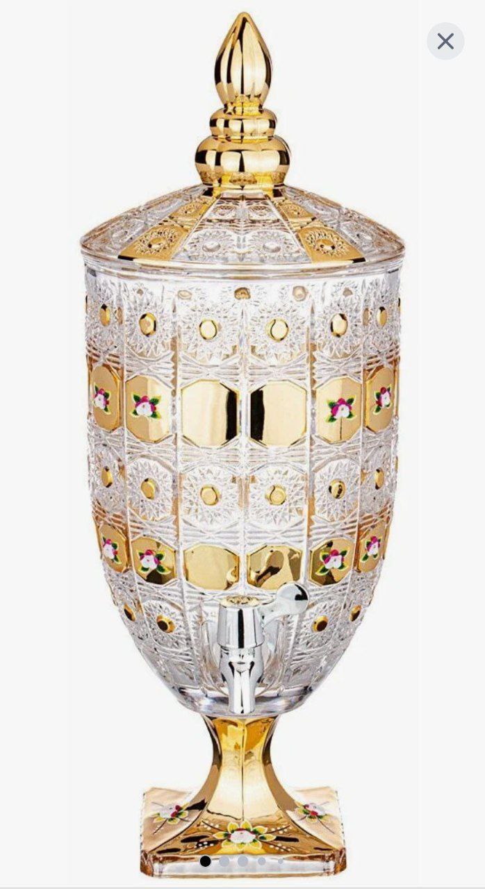 Gold glass 4. Лимонадница Золотая. Кружка Лефард Голд Гласс. Лимонадница с золотой отделкой